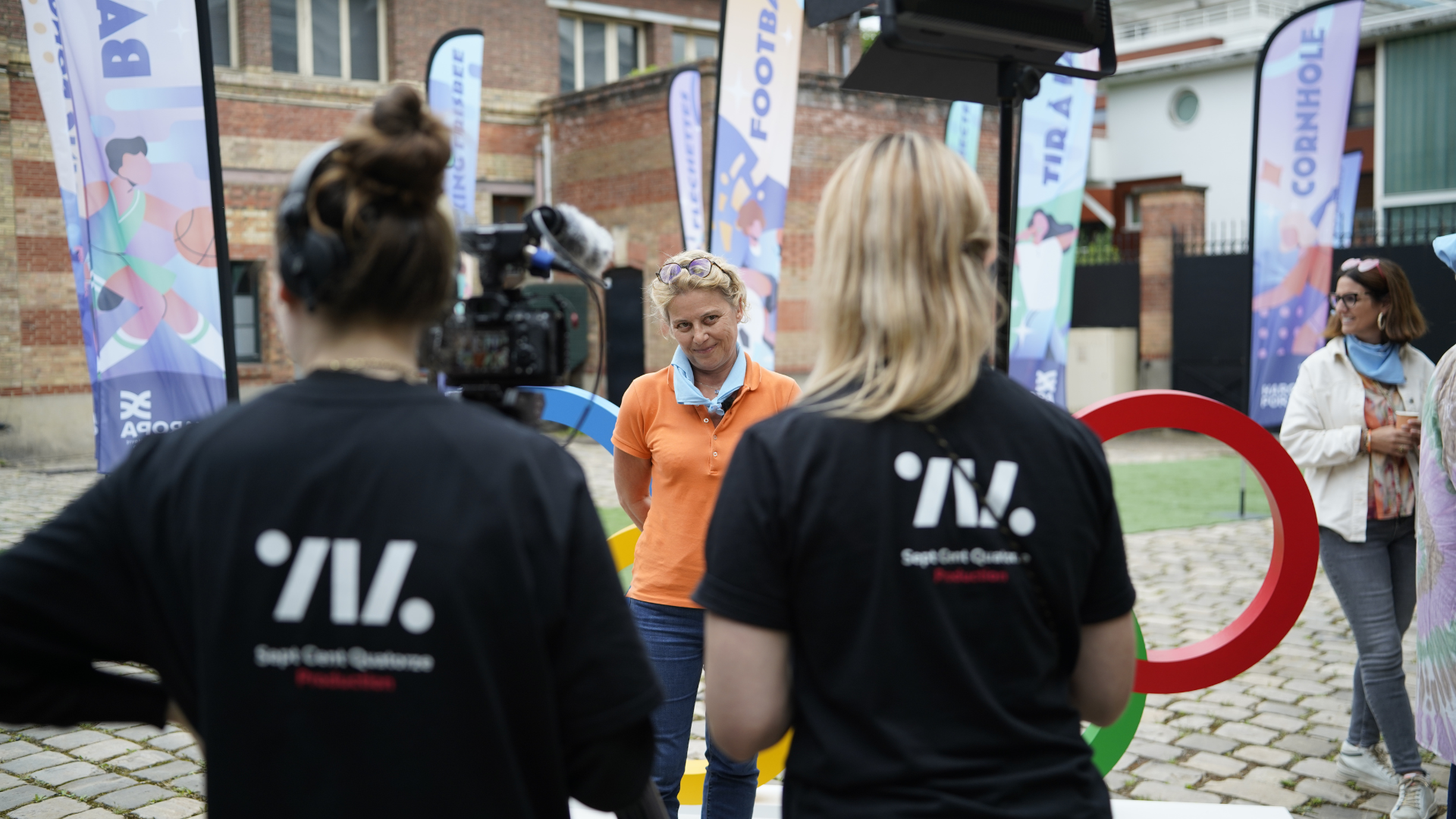 vidéo incarnée : tournage d'une prise de parole d'un client